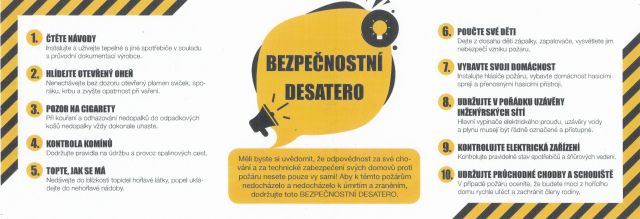 Bezpečnostní desatero