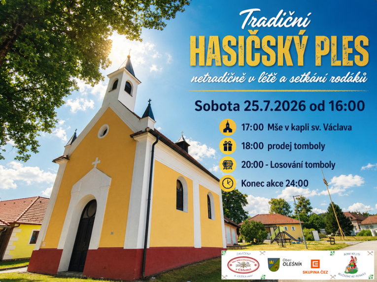 Plakát Chlumec ples