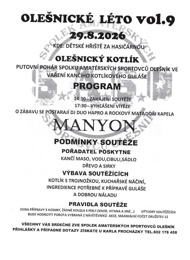 Olešnické léto 1
