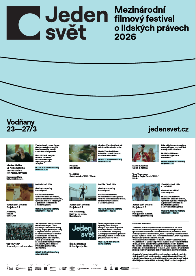 Plakát - Jeden svět